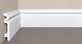 Плинтус напольный Bello Deco П14 (под покраску), 90х19х2000 мм, 1 м.п.